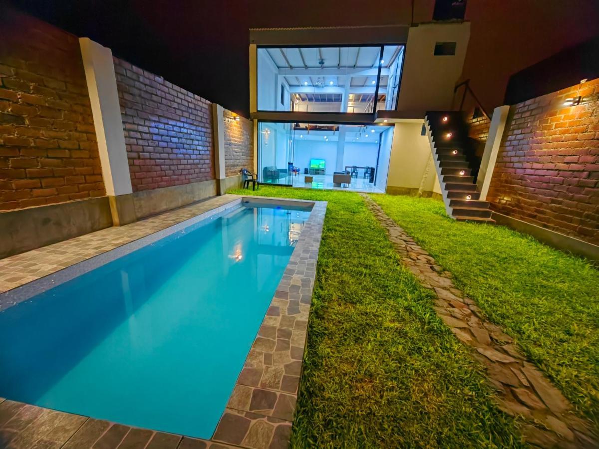 Villa Casa De Playa Con Piscina Ancon Exterior foto