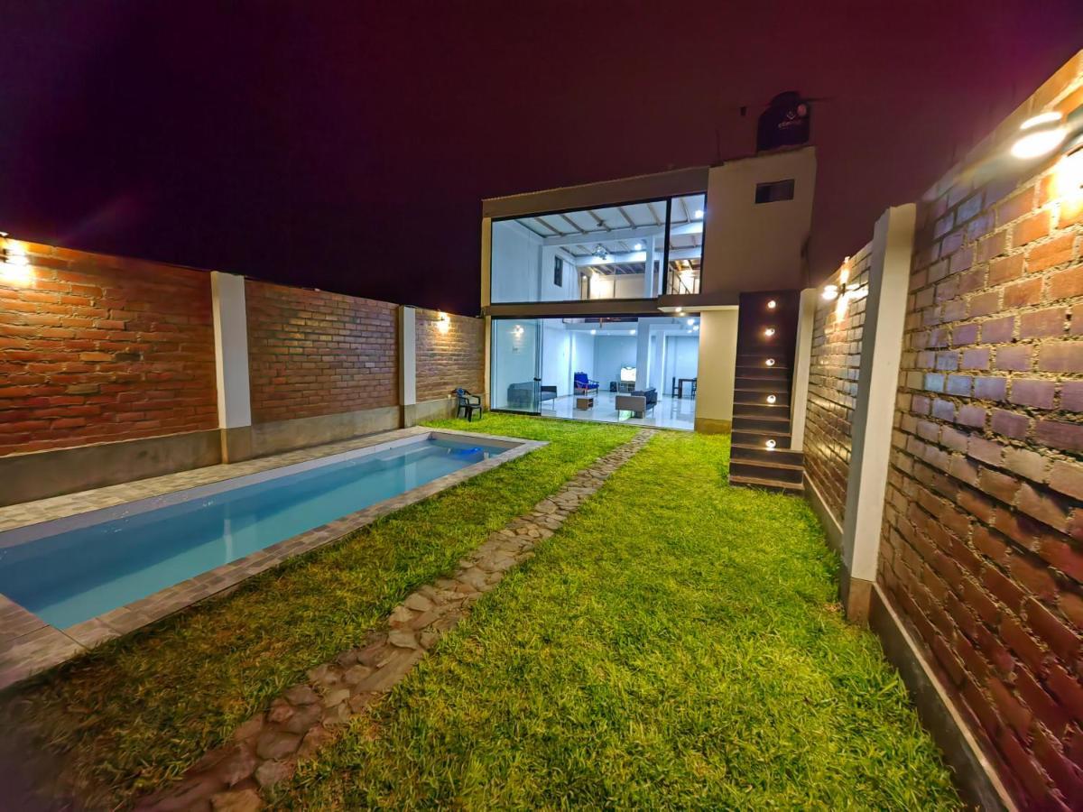 Villa Casa De Playa Con Piscina Ancon Exterior foto
