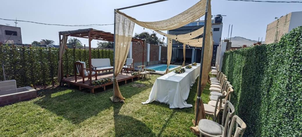 Villa Casa De Playa Con Piscina Ancon Exterior foto